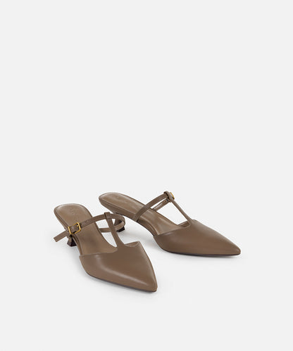 Point-Toe Mules