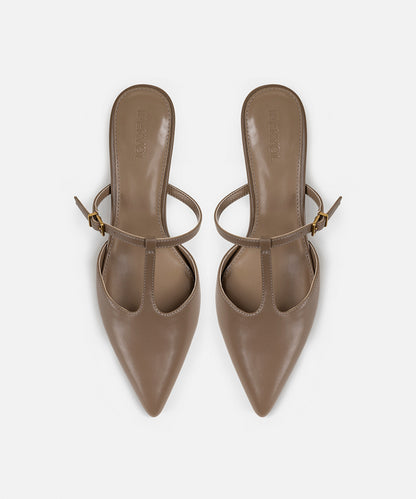 Point-Toe Mules