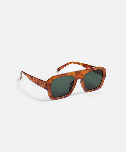 Tortoiseshell-Effect Sunglasses