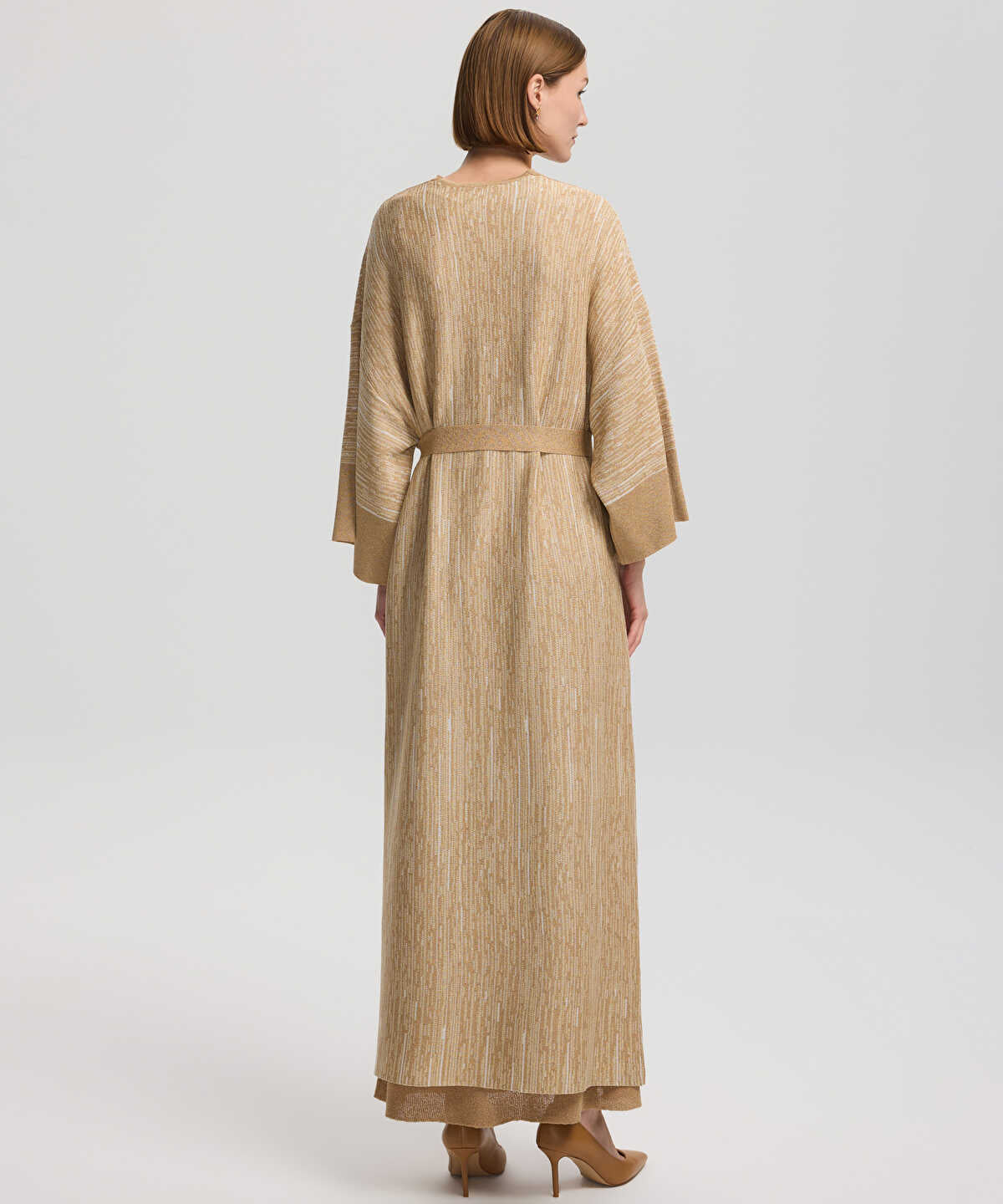 Belted Knit Cardigan