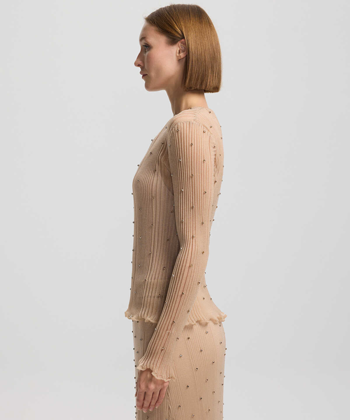 Embroidered Knit Sweater