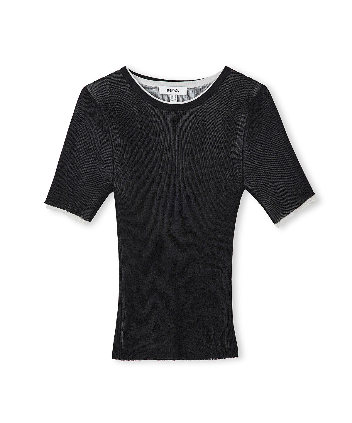 Zoomed Color Block Knit Top