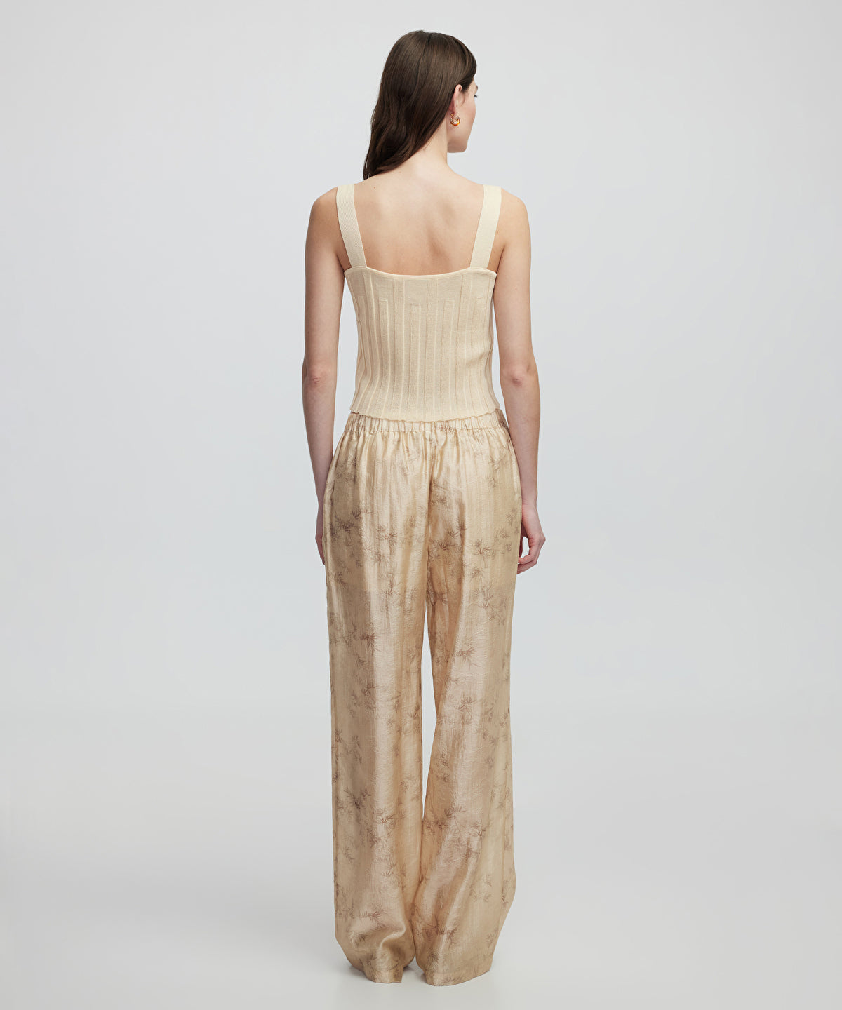 Zoomed Strappy Knit Top