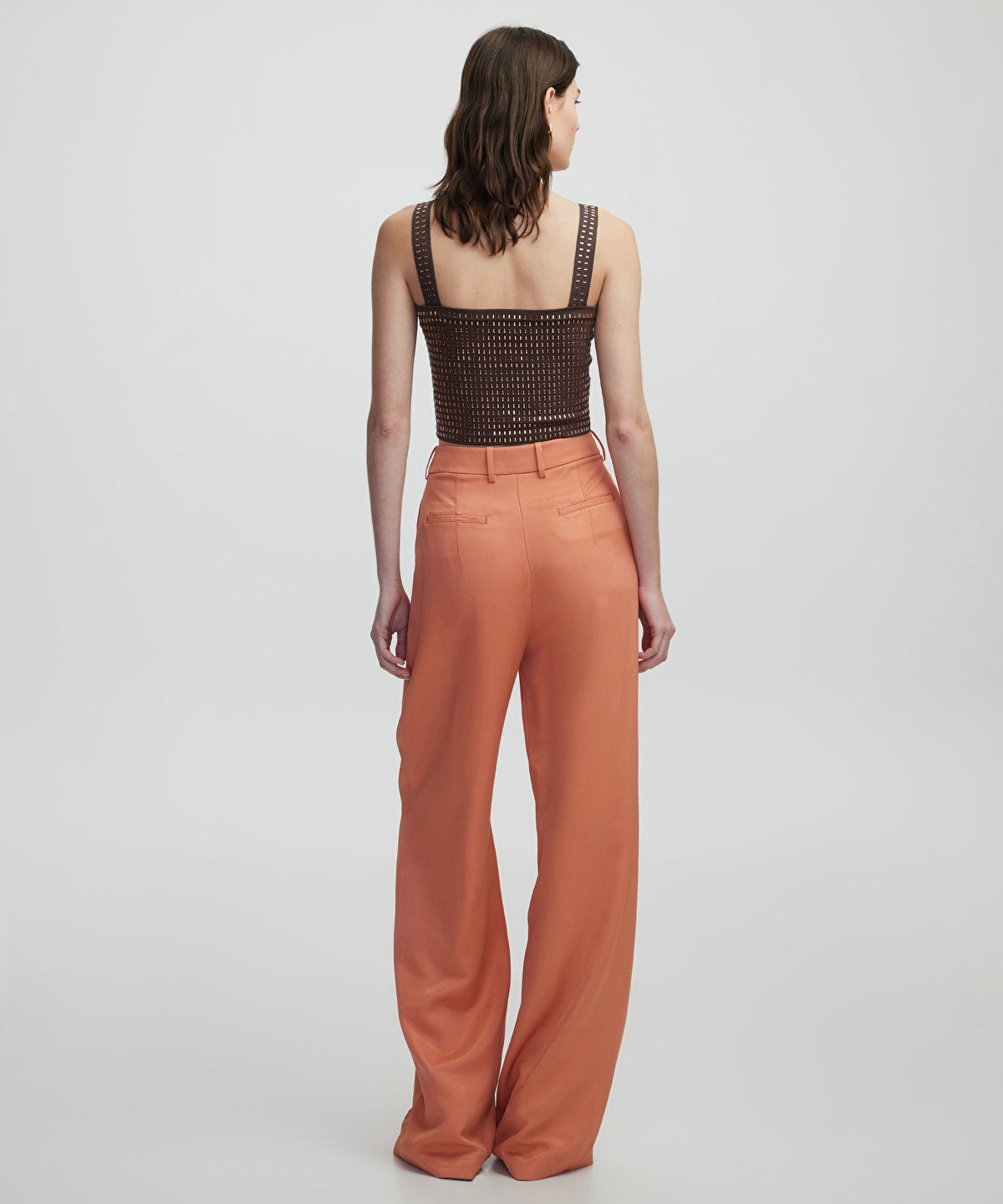 Zoomed Bustier Top With Rhinestones