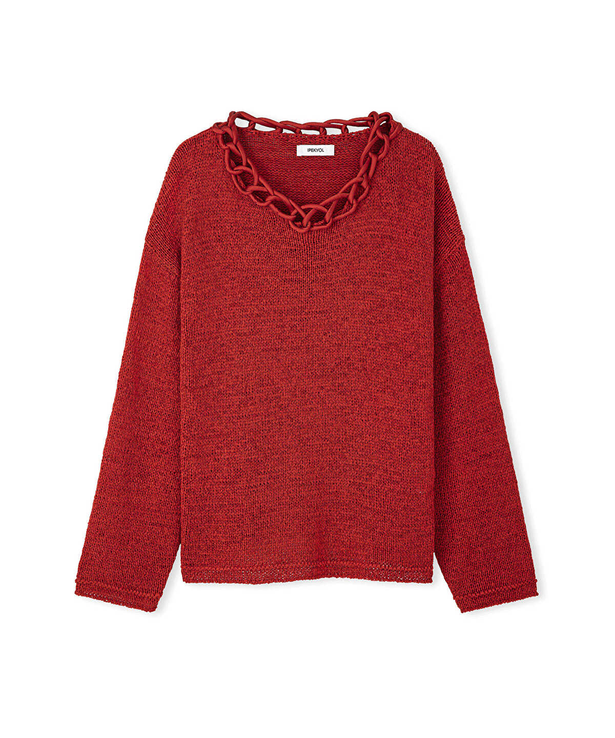 Knit Sweater With Applique