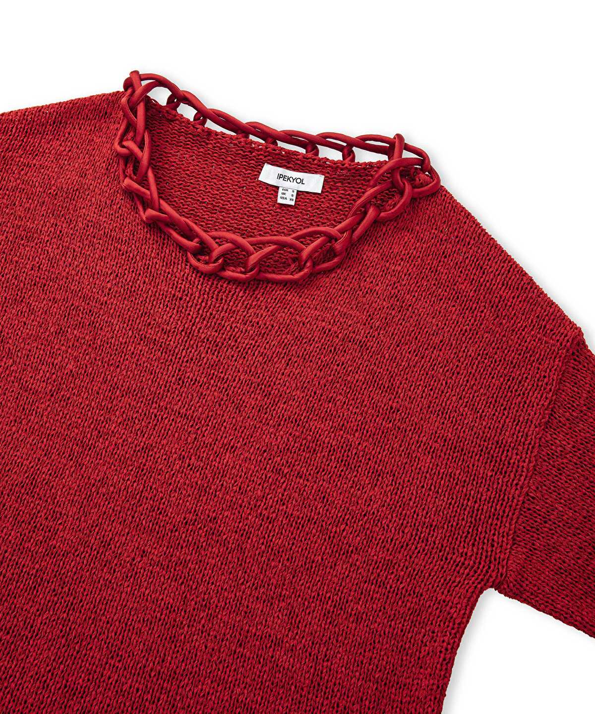 Knit Sweater With Applique