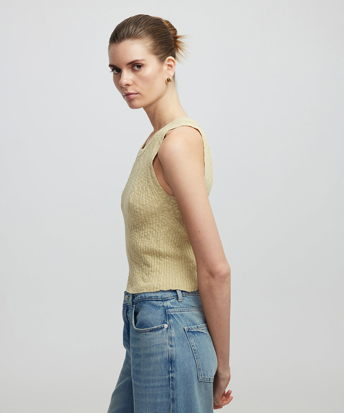 Zoomed Textured Knit Top