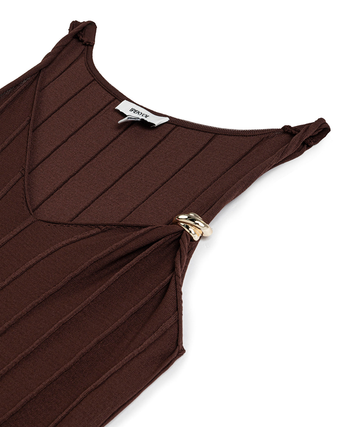 Buckled Knit Top