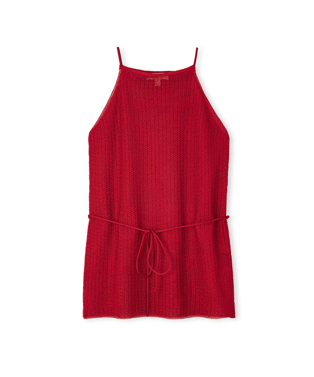 Halter Neck Knit Top