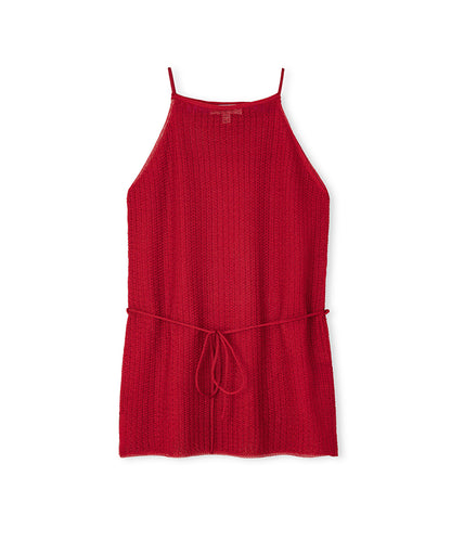 Halter Neck Knit Top