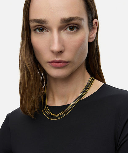 Multi-piece chain necklace