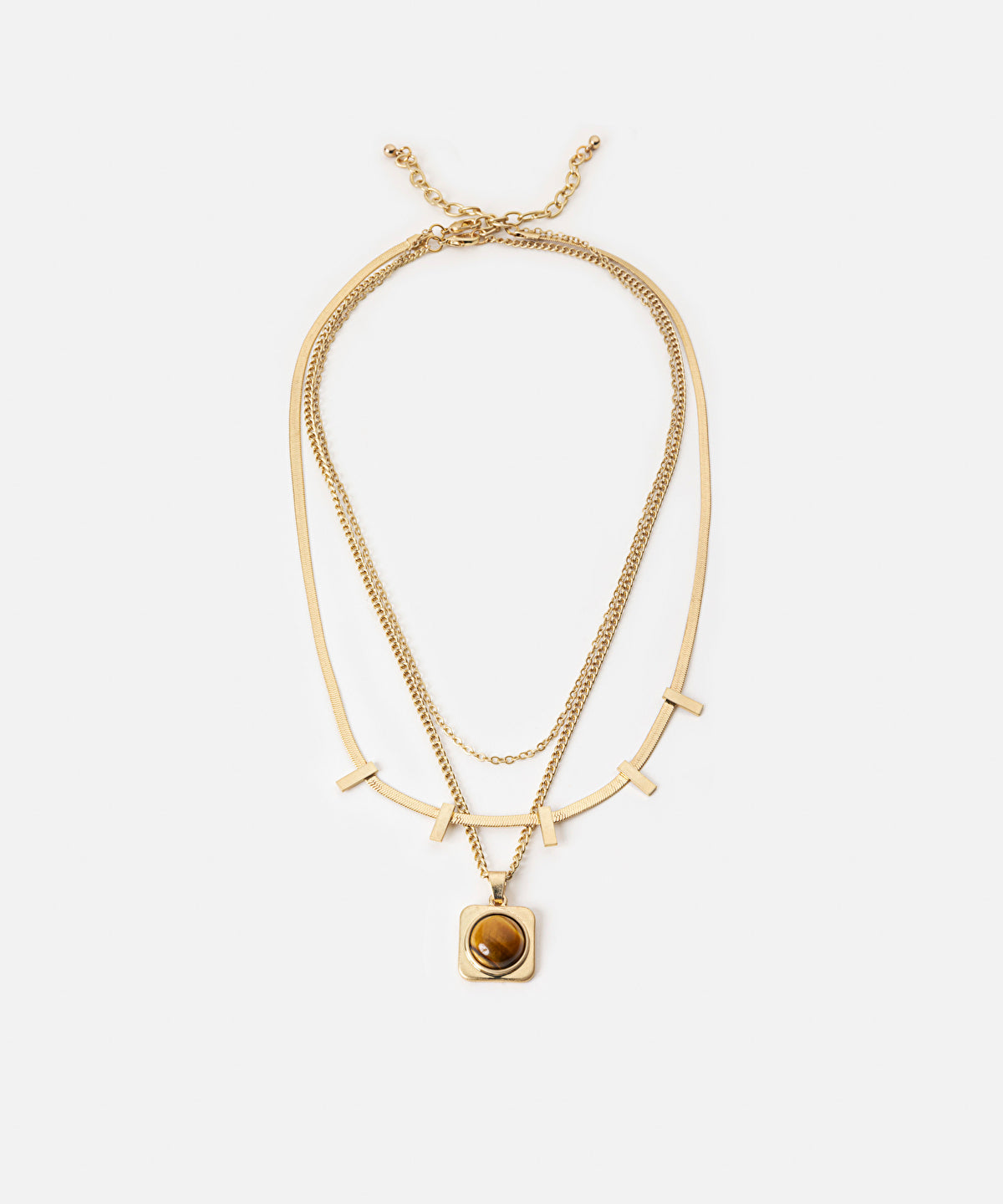 Layered necklace
