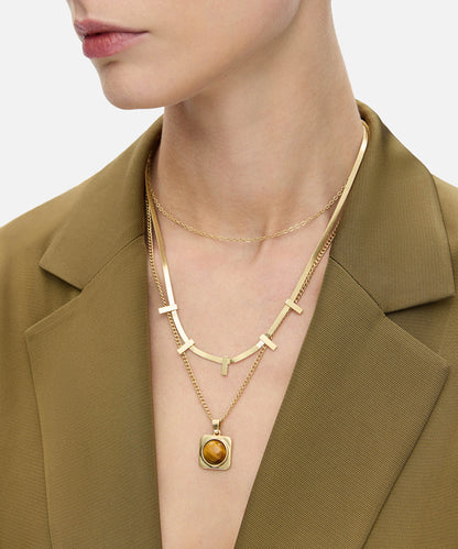 Layered necklace