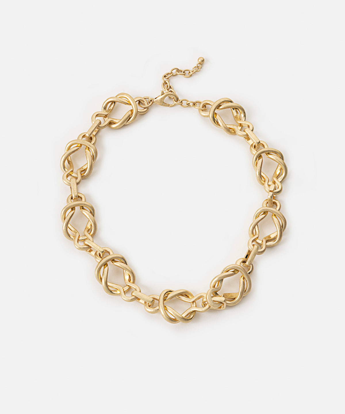 Intertwined necklace