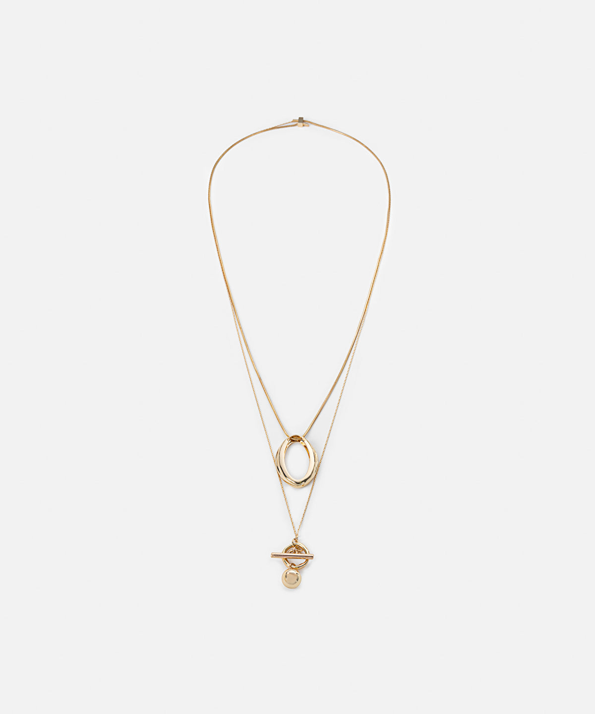 Layered Pendant Necklace