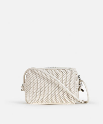 Textured crossbody bag
