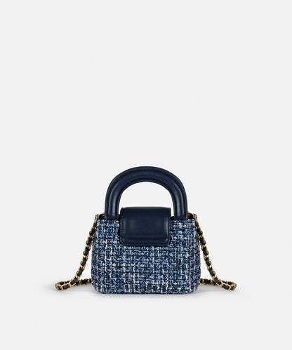 Tweed mini bag