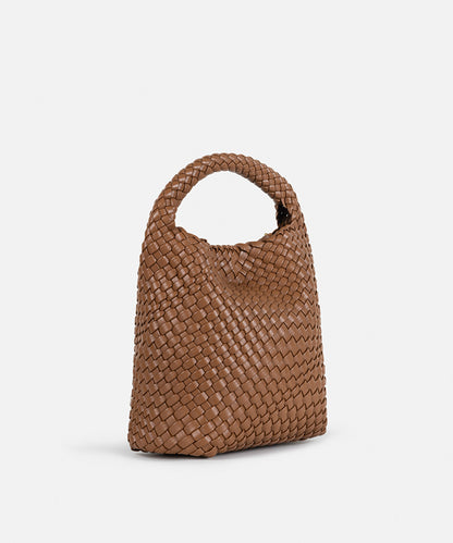 Lattice slouchy small bag