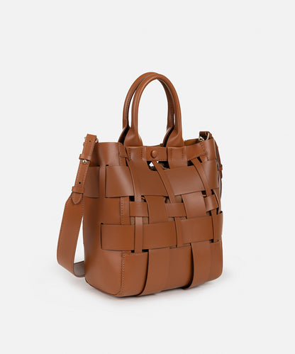 Braided-Effect Bag
