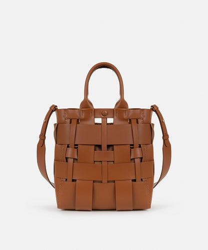 Braided-Effect Bag
