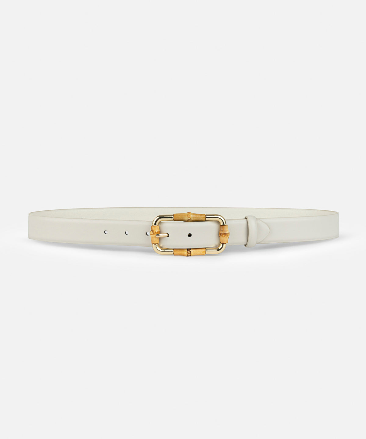 Bamboo buckle belt