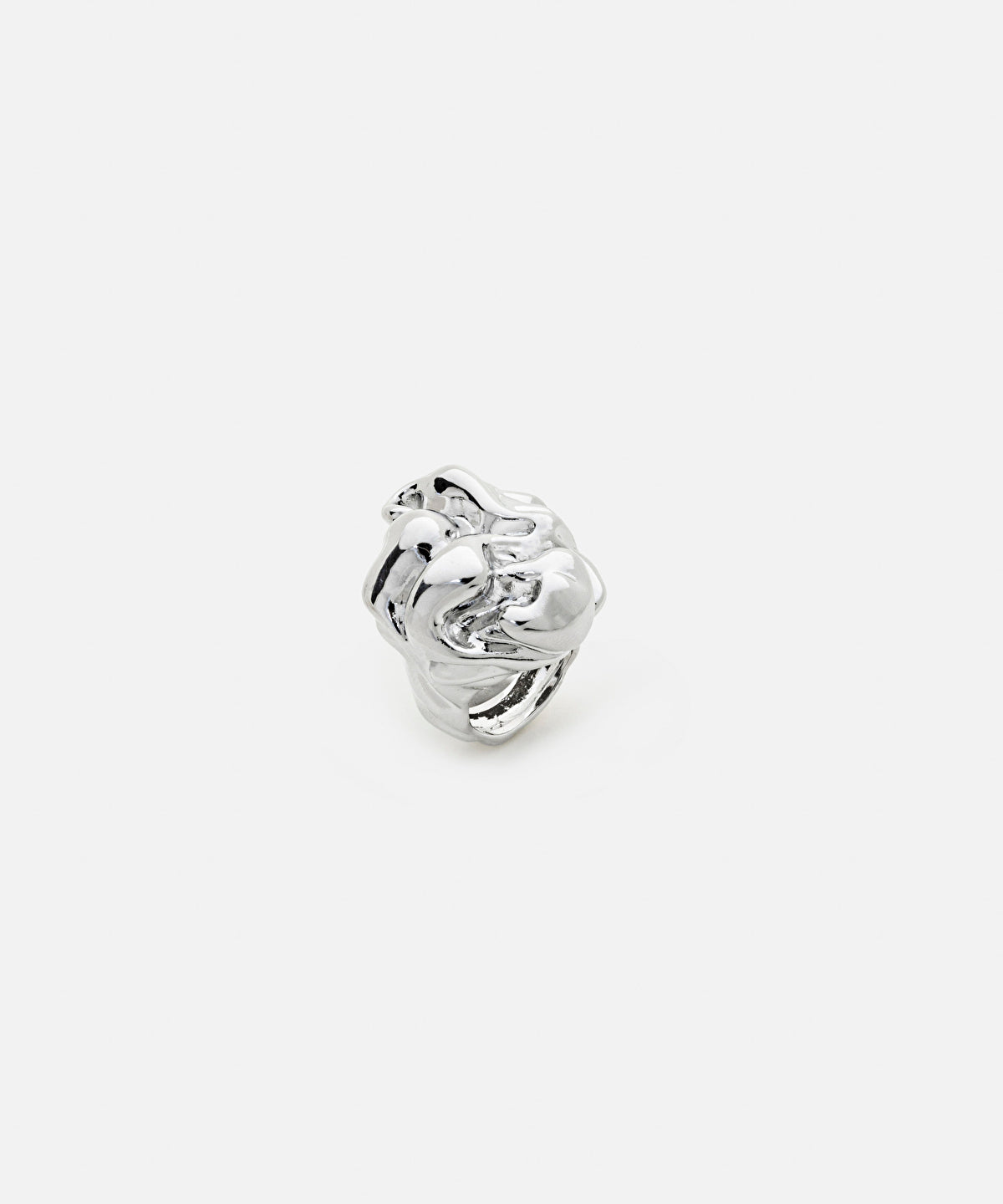 Zoomed Amorphous Metal Ring