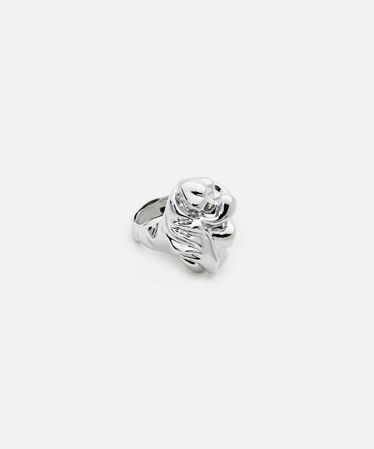 Zoomed Amorphous Metal Ring