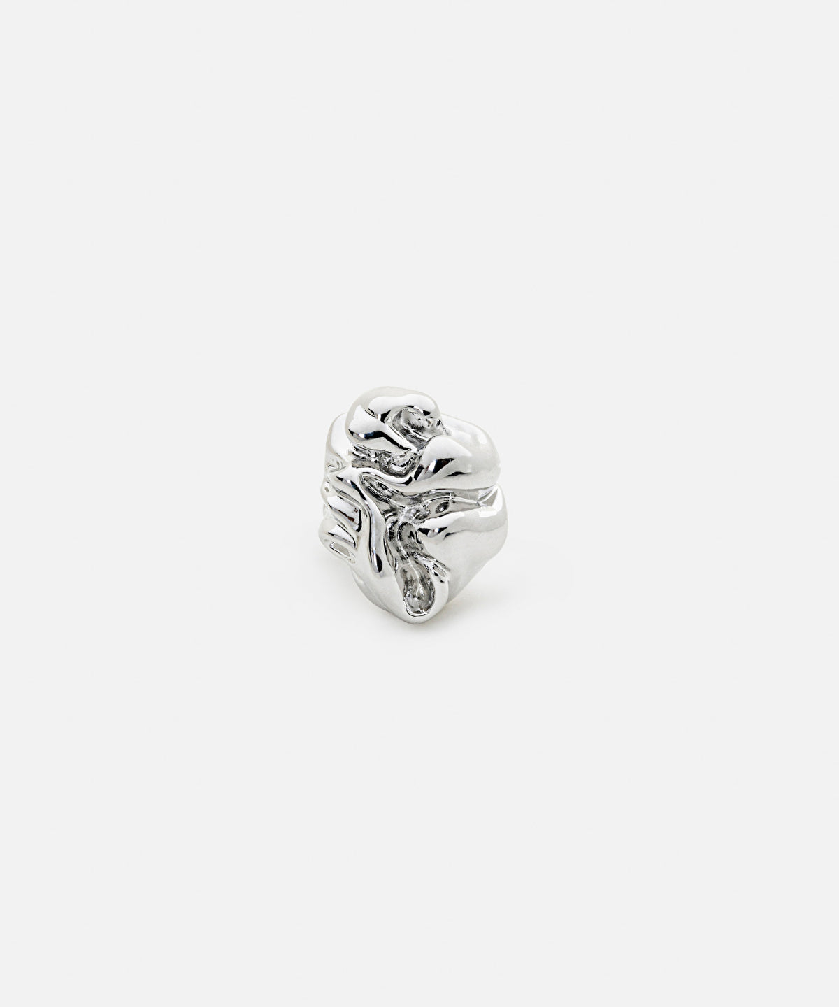 Zoomed Amorphous Metal Ring