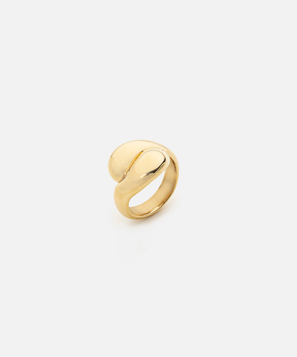 Stainless steel spiral ring