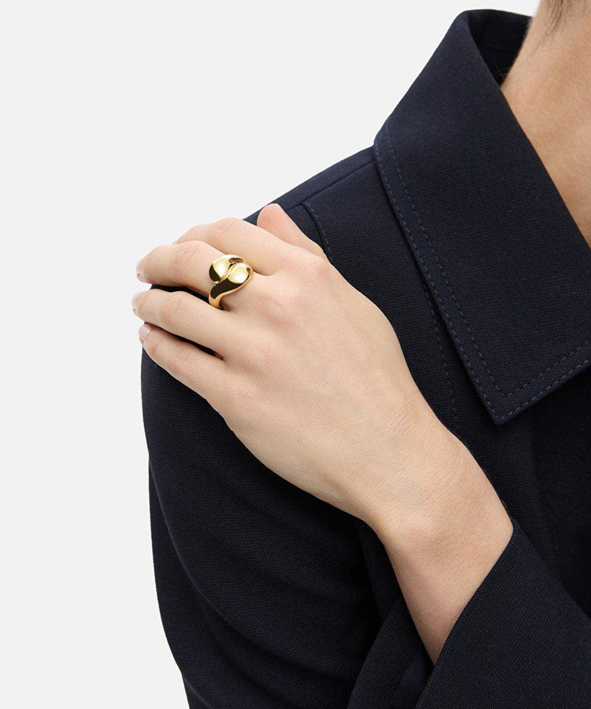 Stainless steel spiral ring