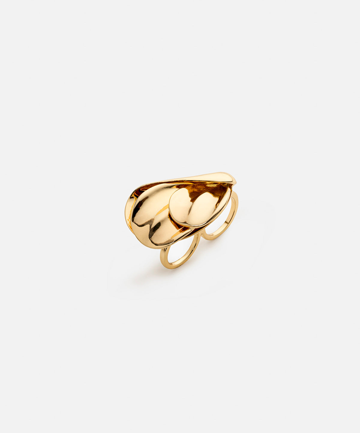 Multi-piece leaf ring