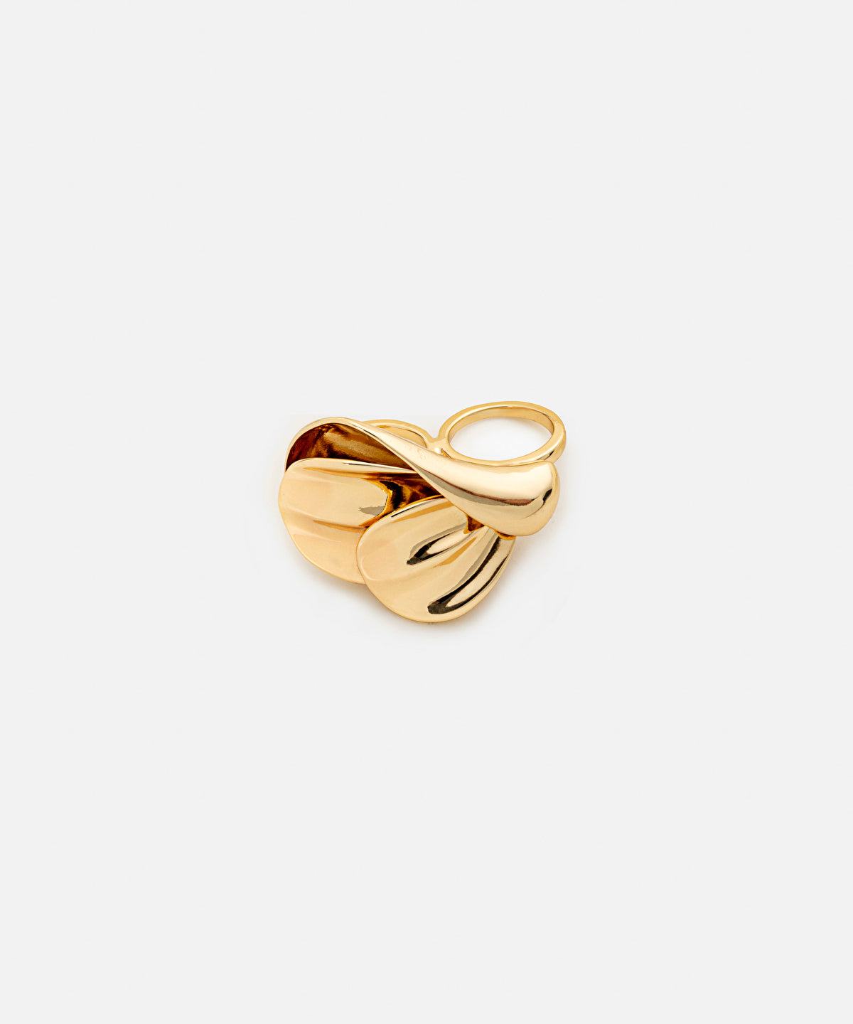 Multi-piece leaf ring