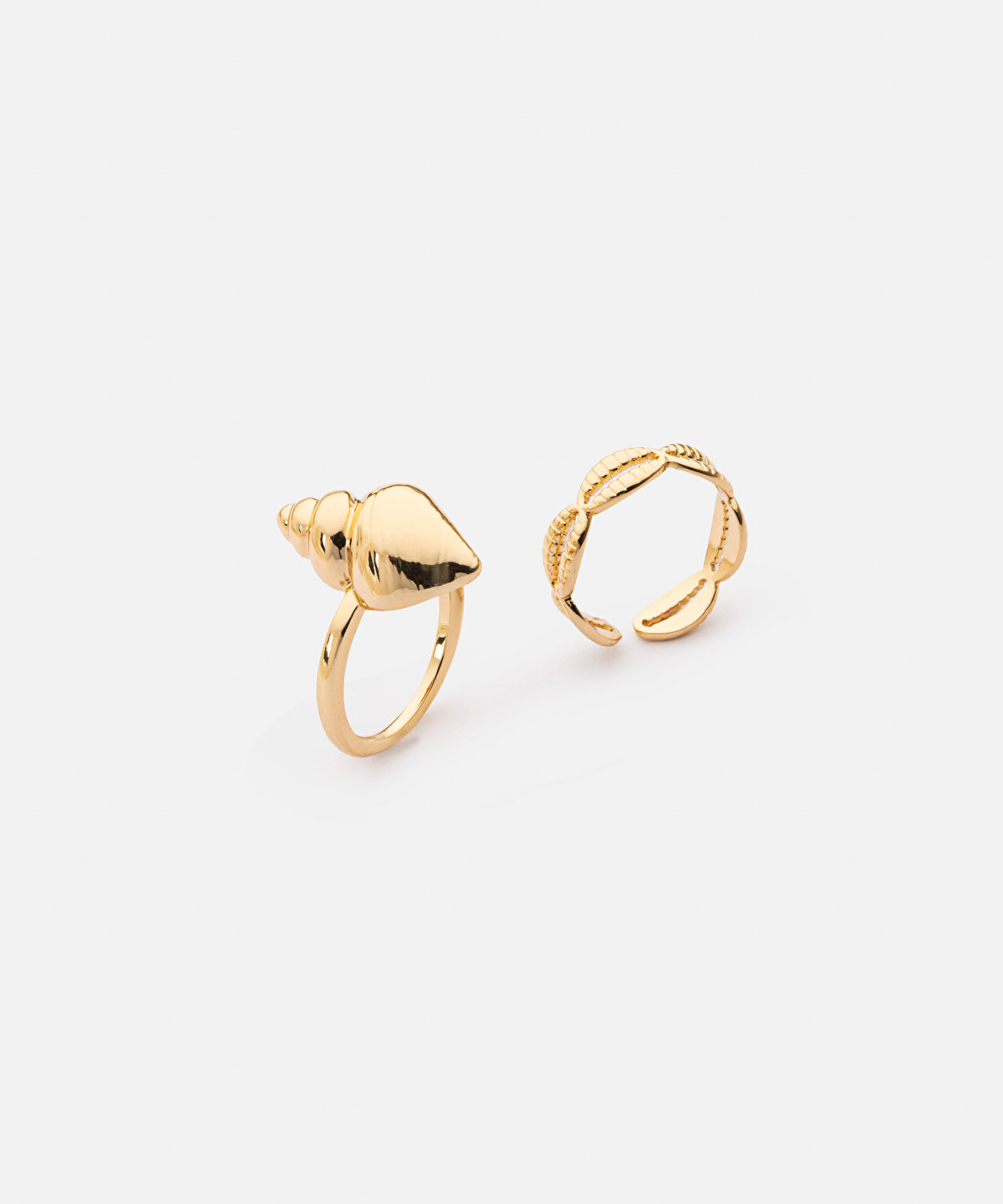 Seashell Ring Set