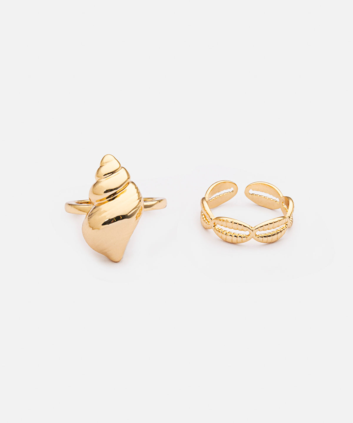 Seashell Ring Set