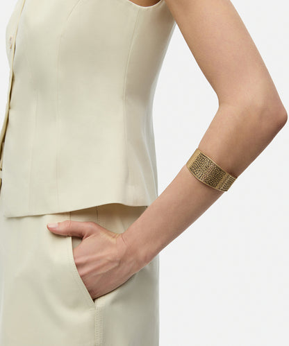 Textured Plate Bracelet
