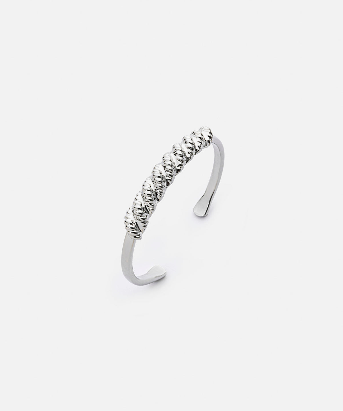Zoomed Contrast Textured Bracelet