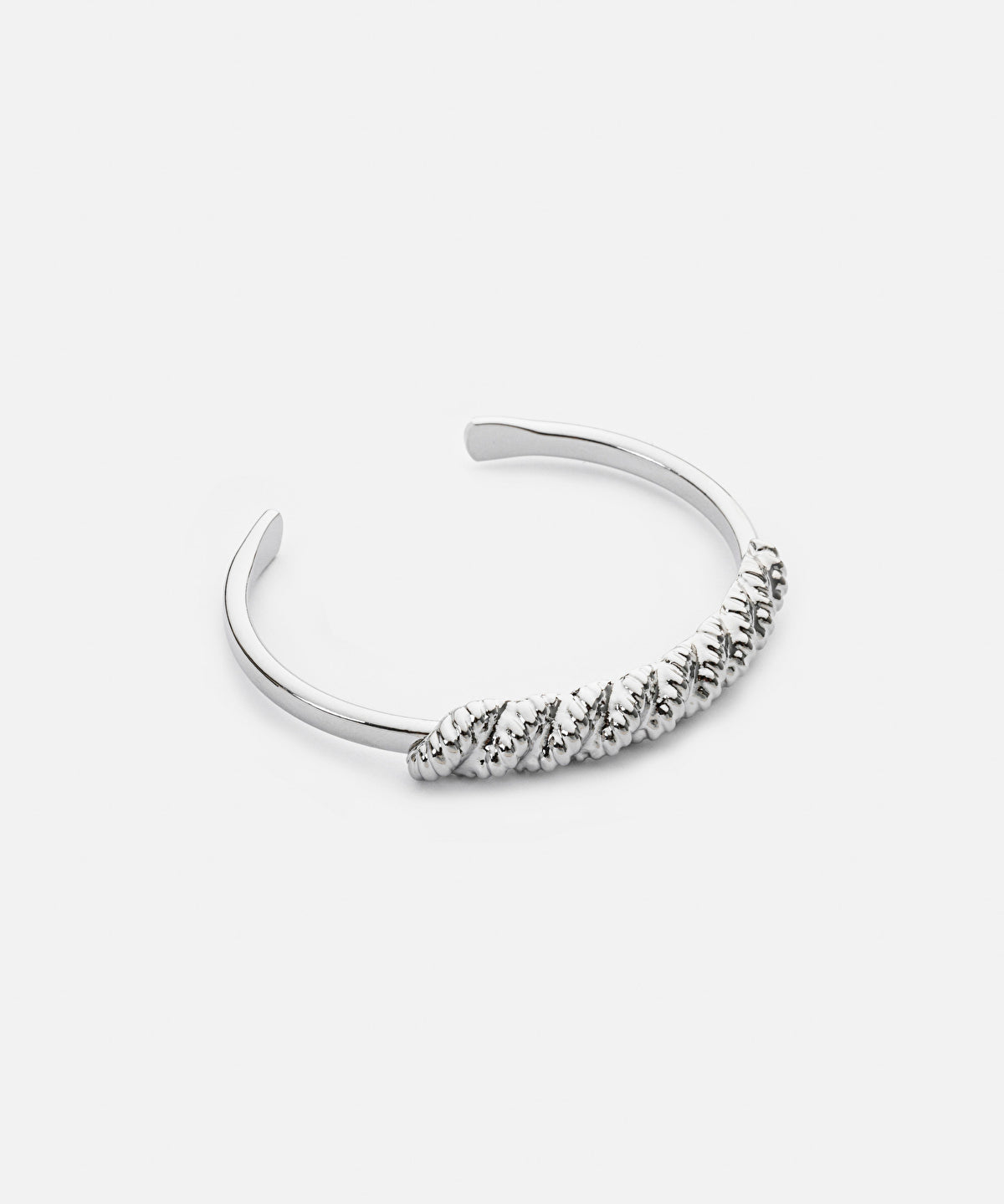 Zoomed Contrast Textured Bracelet