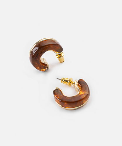 Resin earrings