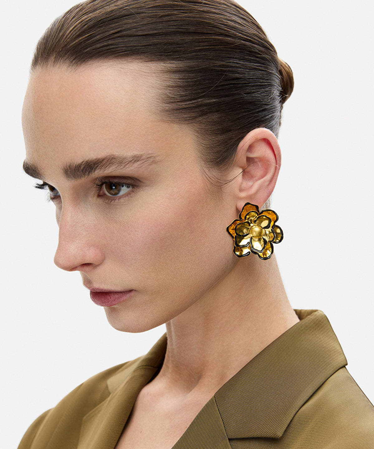 Flower earrings