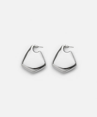 Metal earrings
