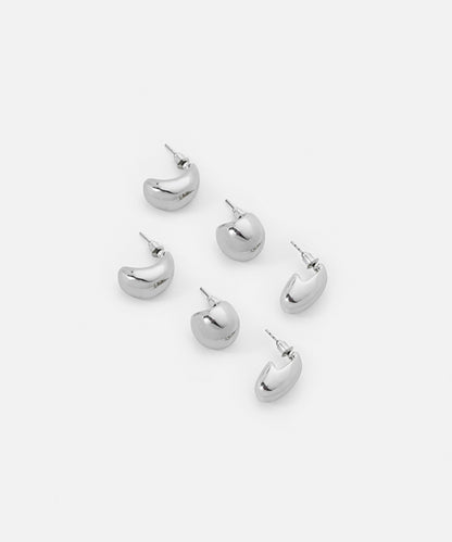 Triple earrings set