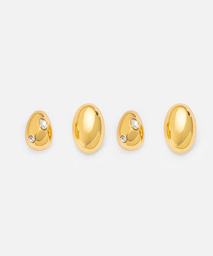 Rhinestone Earrings Set