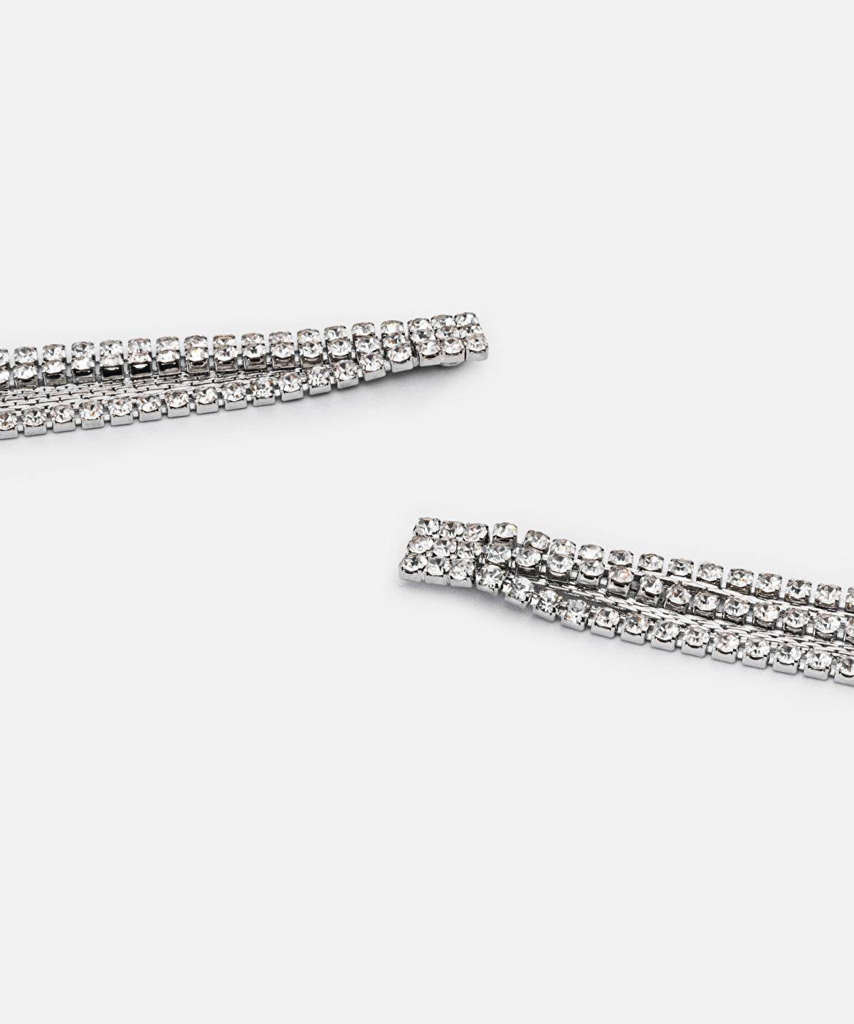 Dangling Rhinestone Earrings