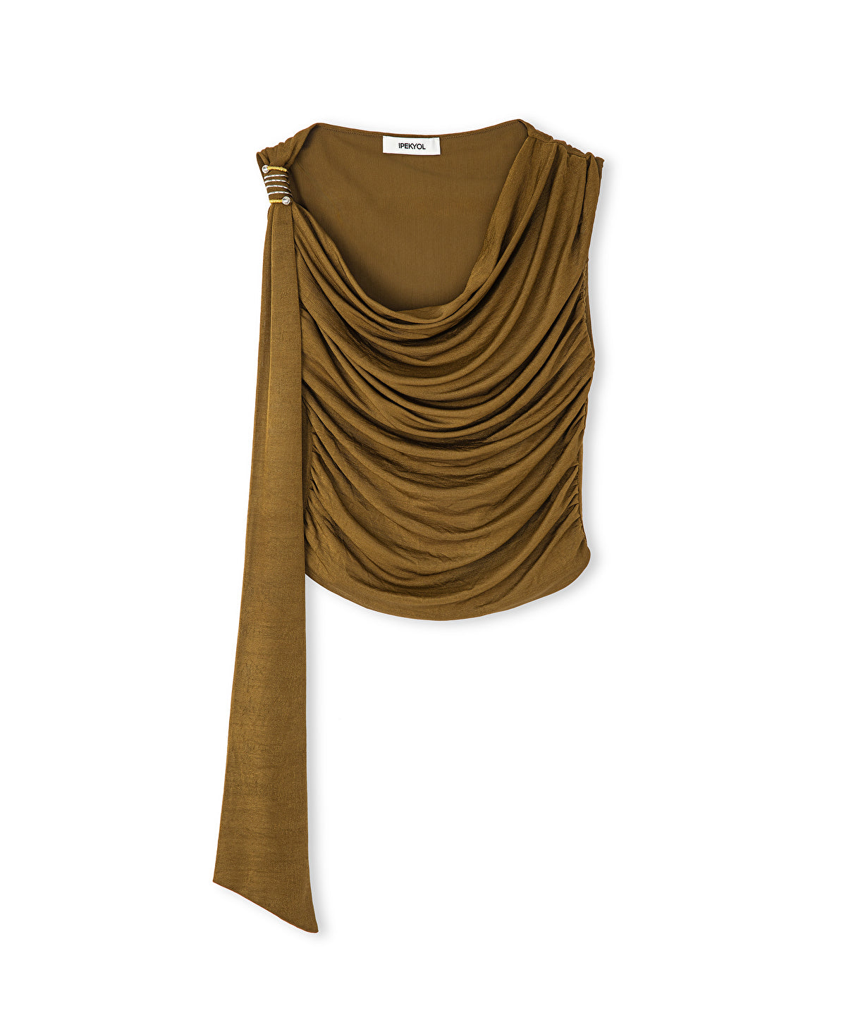Zoomed Draped Top