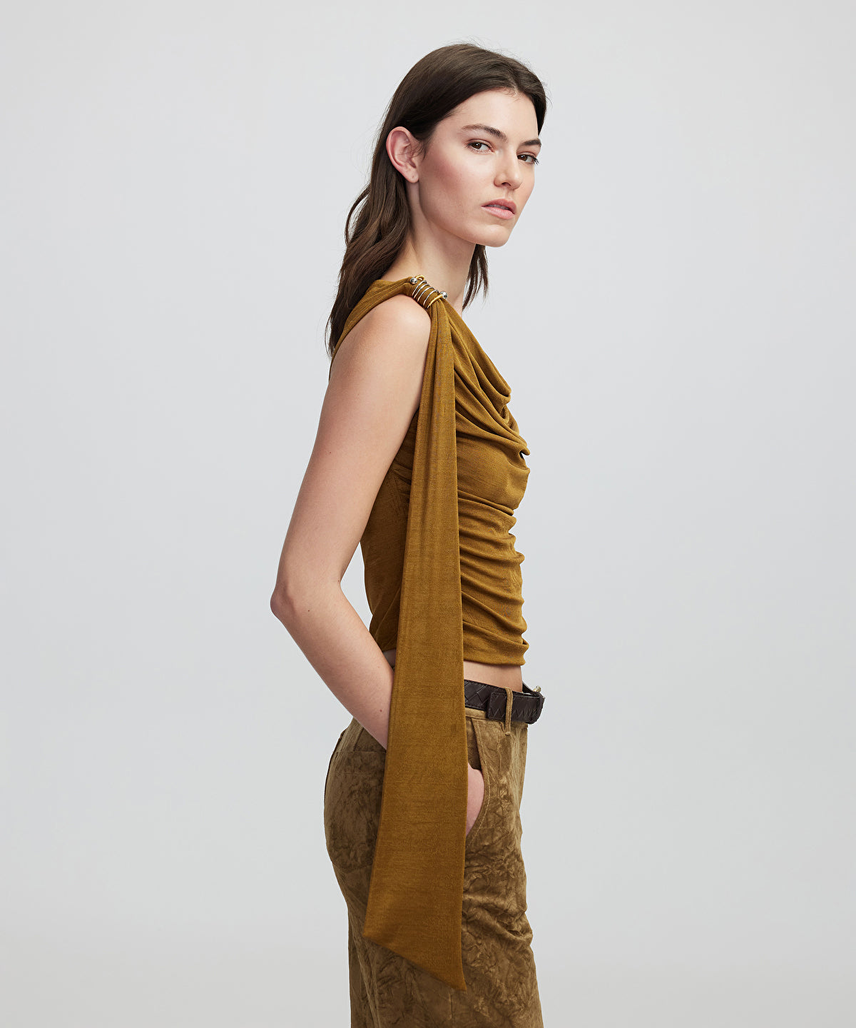 Zoomed Draped Top