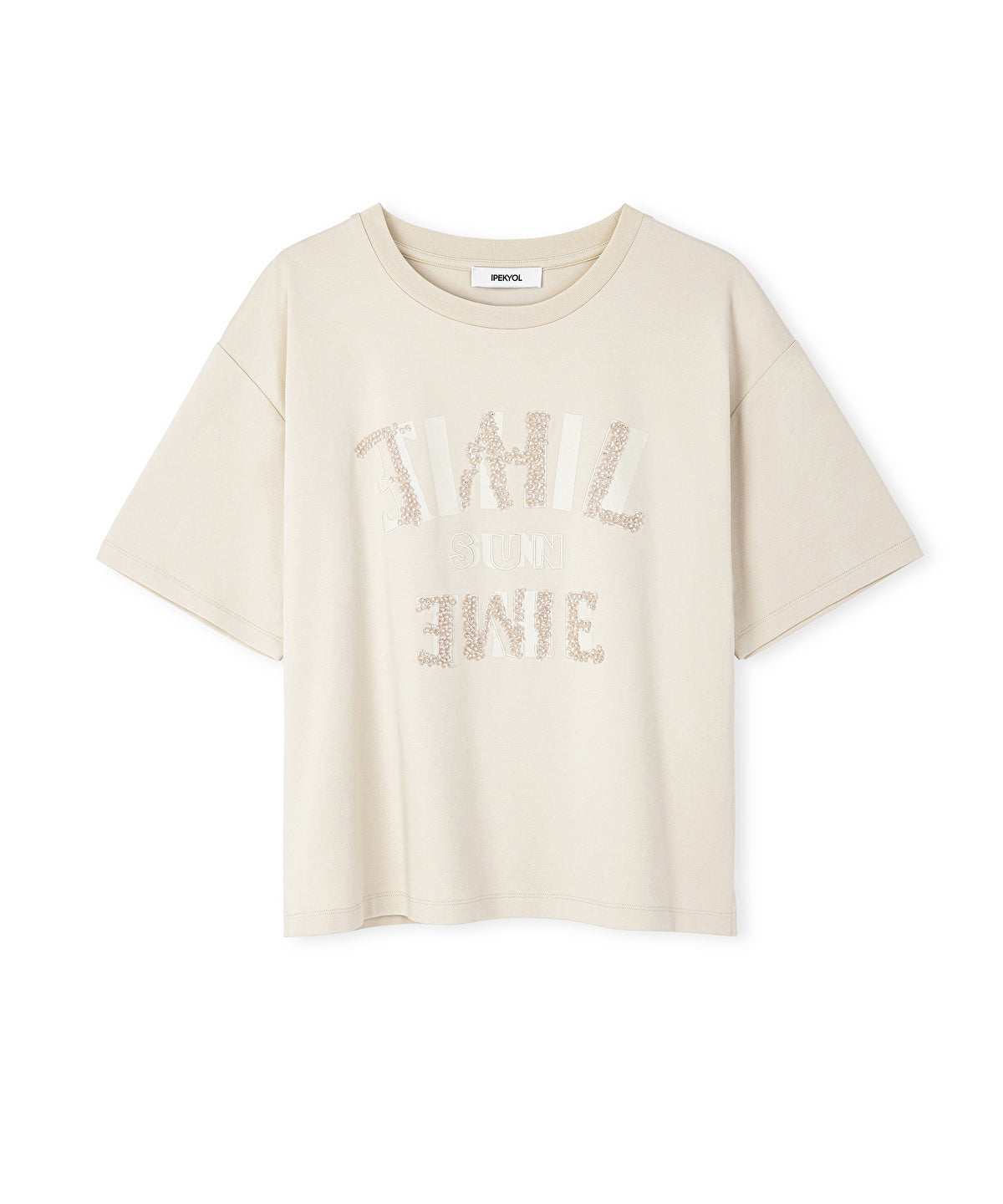 Zoomed Printed Embroidered T-Shirt