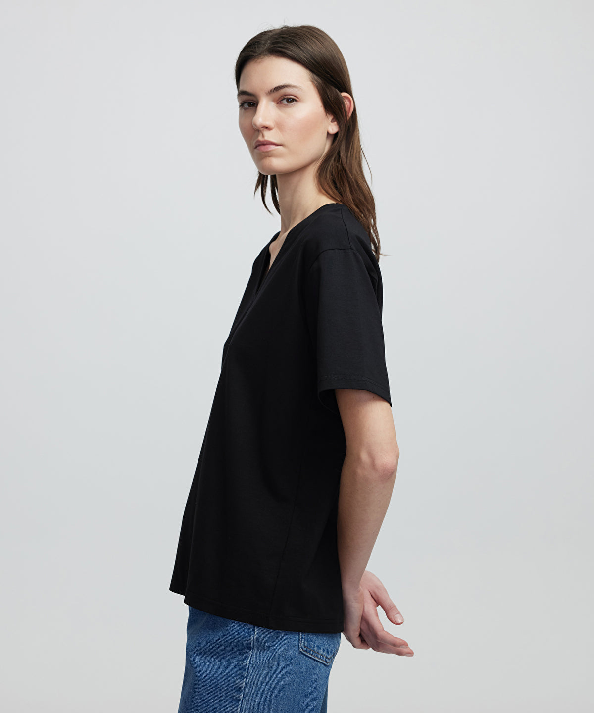Zoomed V-Neck T-Shirt