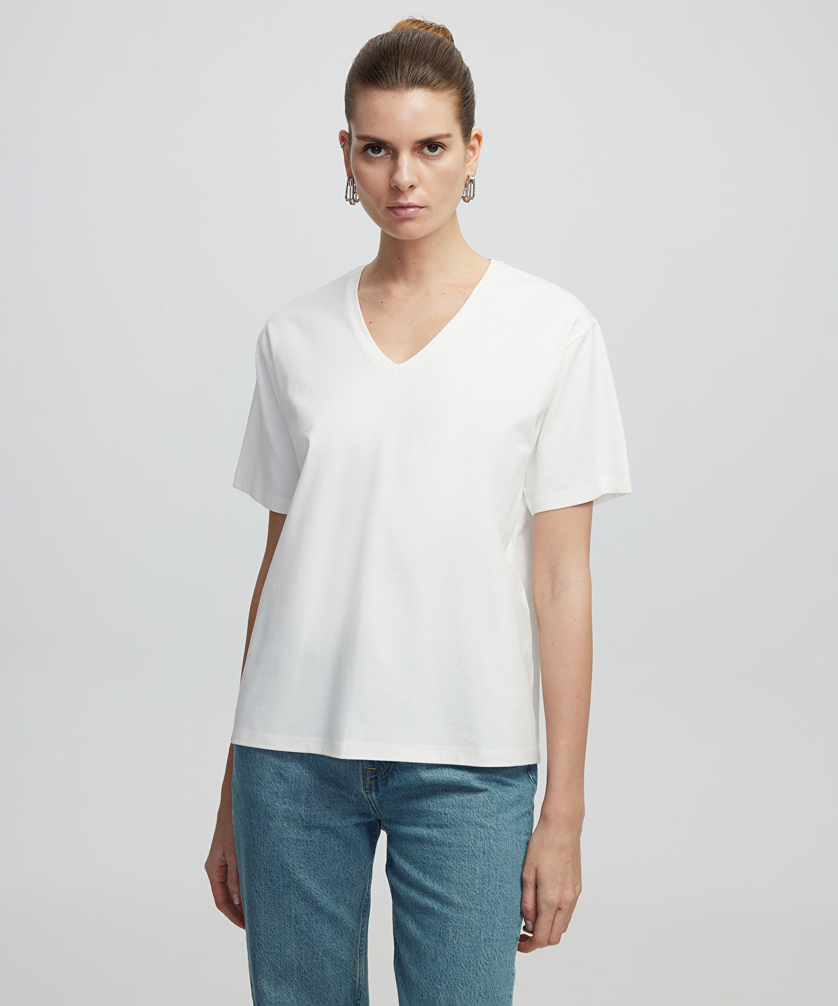 Zoomed V-Neck T-Shirt