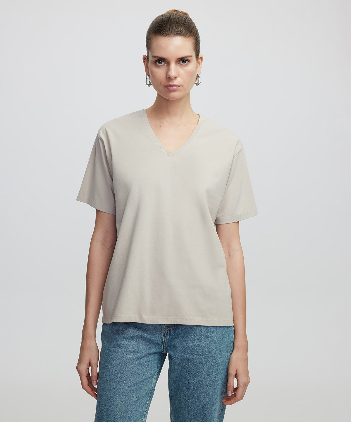 Zoomed V-Neck T-Shirt