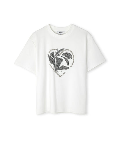 T-Shirt With Rhinestones
